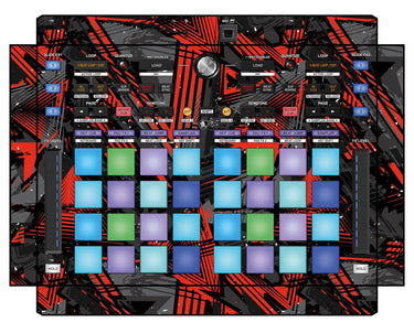 Pioneer DJ DDJ XP 1 Skin Ridge Red